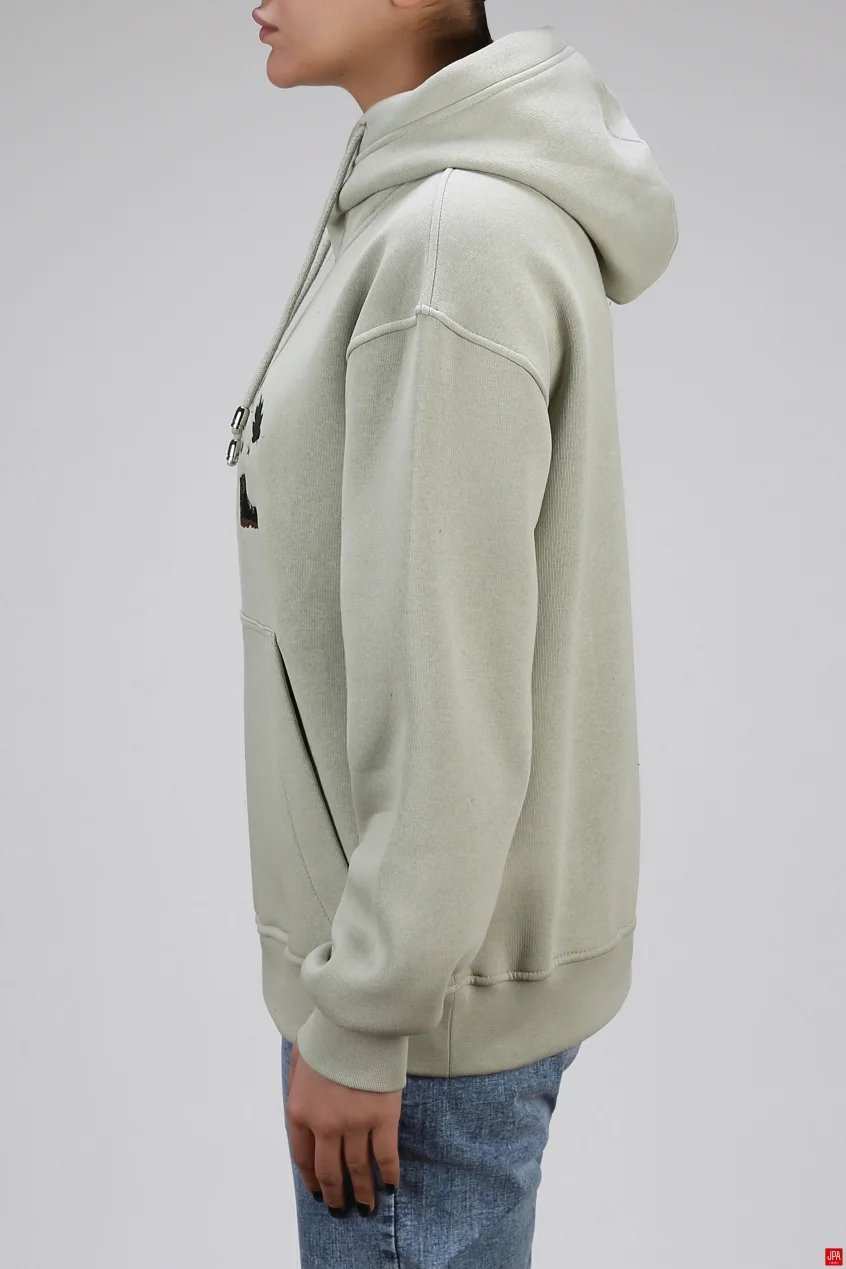 هودی زنانه دورس کلاهدار گلدوزی رگولار جی پی ای JPA کد 04203