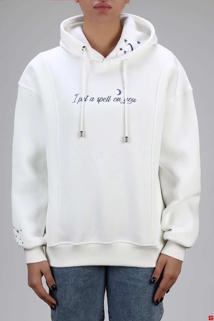 هودی زنانه دورس کلاهدار گلدوزی جی پی ای JPA کد 04205