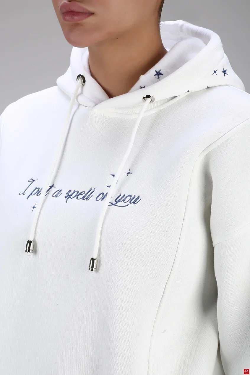 هودی زنانه دورس کلاهدار گلدوزی جی پی ای JPA کد 04205