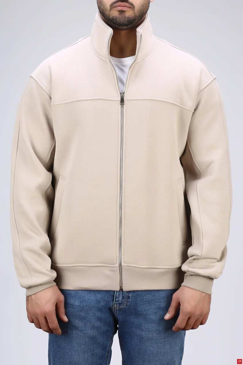 سویشرت مردانه دورس یقه دار ساده رگولار جی پی ای JPA کد 04193