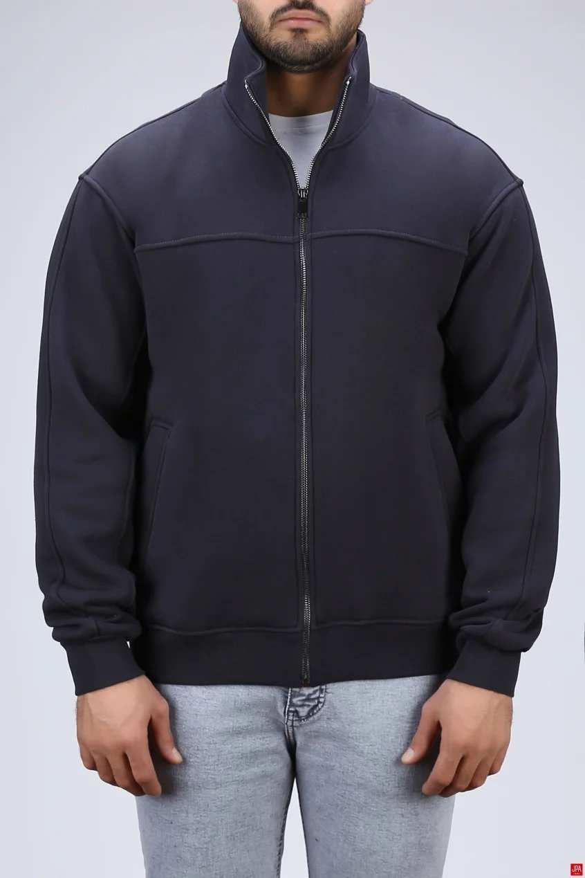 سویشرت مردانه دورس یقه دار ساده رگولار جی پی ای JPA کد 04193