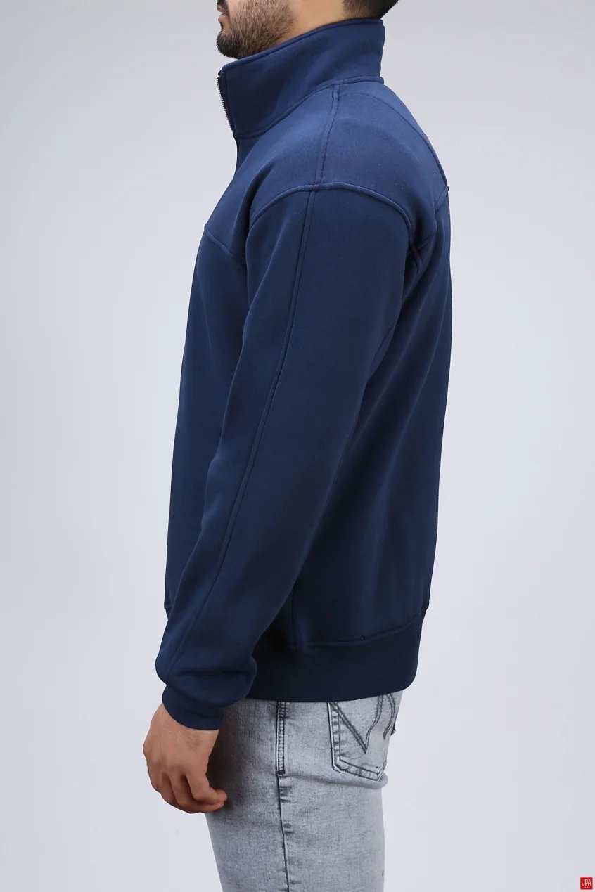 سویشرت مردانه دورس یقه دار ساده رگولار جی پی ای JPA کد 04193