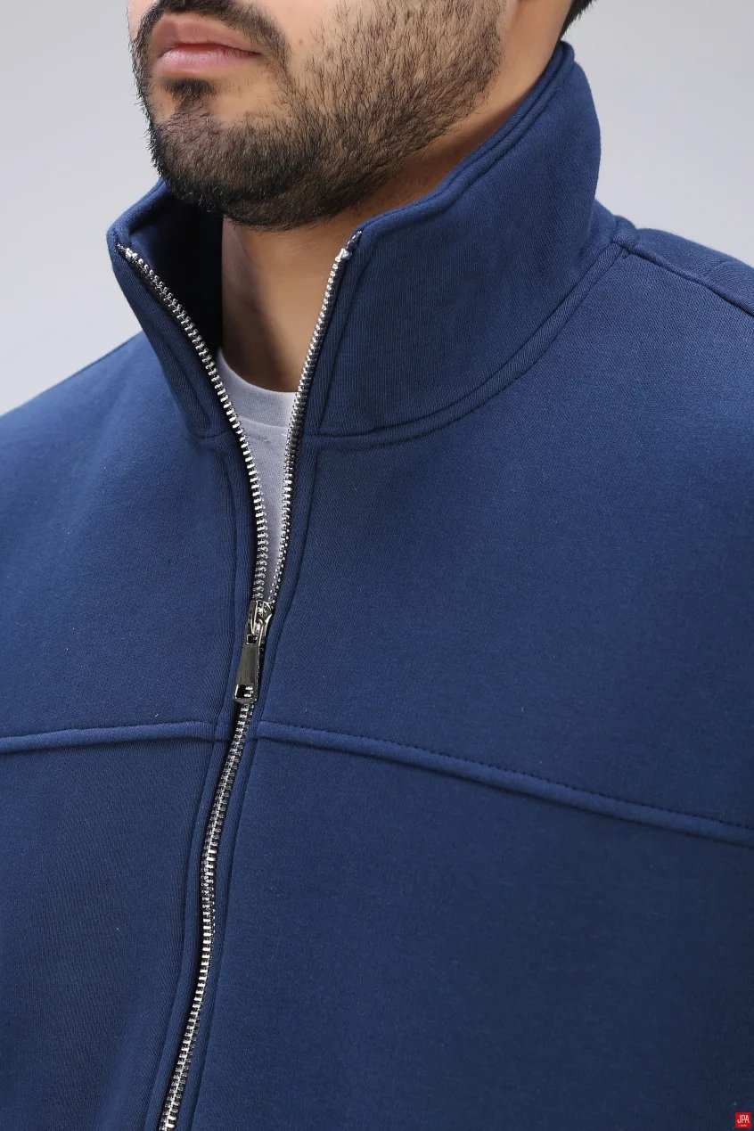 سویشرت مردانه دورس یقه دار ساده رگولار جی پی ای JPA کد 04193