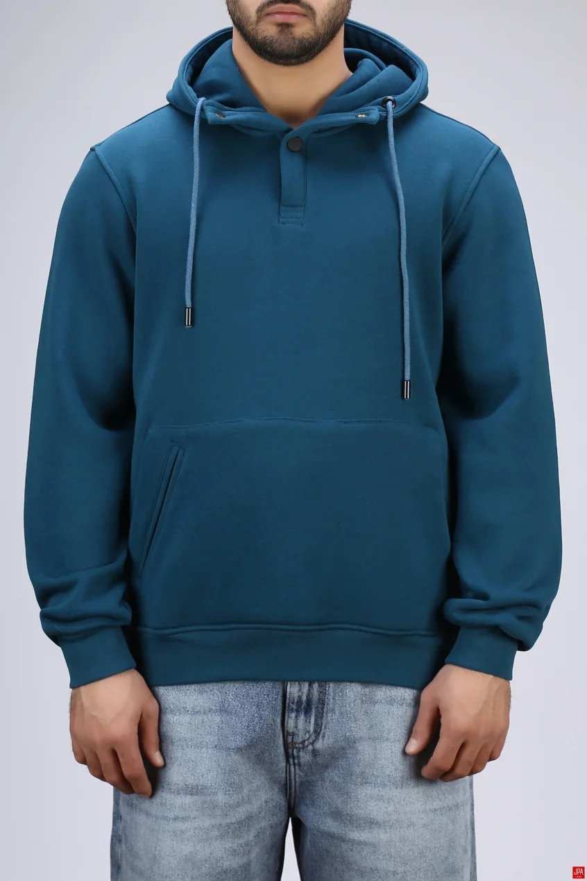 هودی مردانه دورس کلاهدار ساده رگولار جی پی ای JPA کد 04184