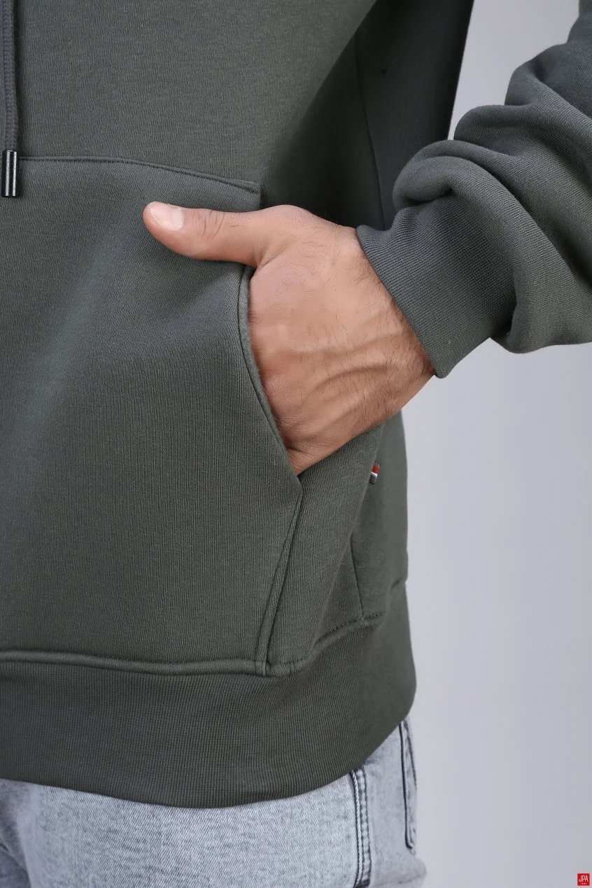 هودی مردانه دورس کلاهدار ساده رگولار جی پی ای JPA کد 04184