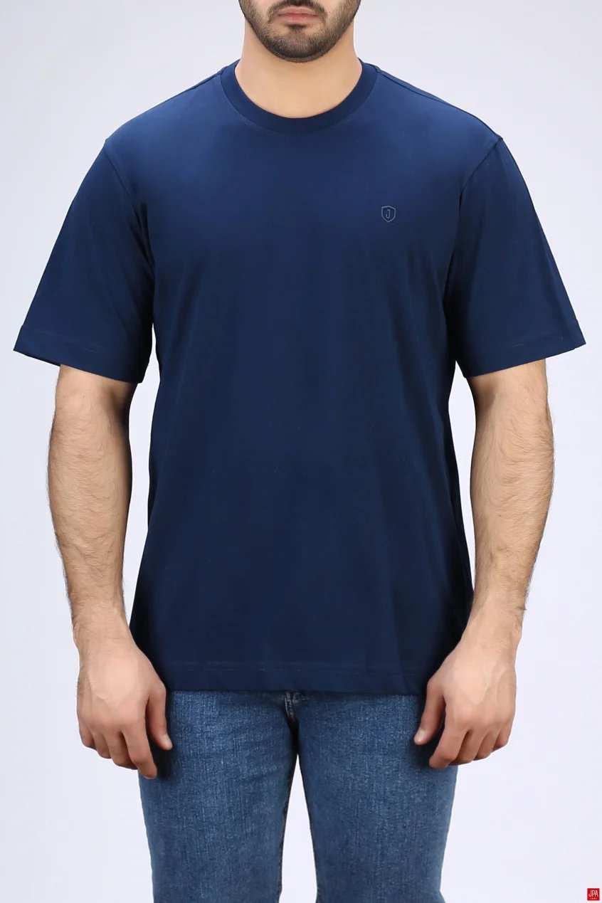 تیشرت مردانه یقه گرد ساده رگولار جی پی ای JPA کد - 04313