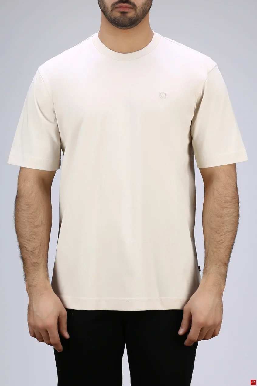 تیشرت مردانه یقه گرد ساده رگولار جی پی ای JPA کد - 04313