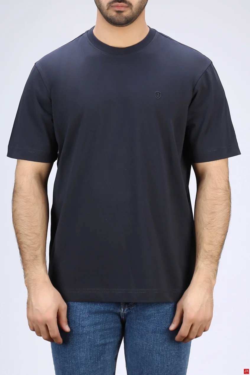 تیشرت مردانه یقه گرد ساده رگولار جی پی ای JPA کد - 04313