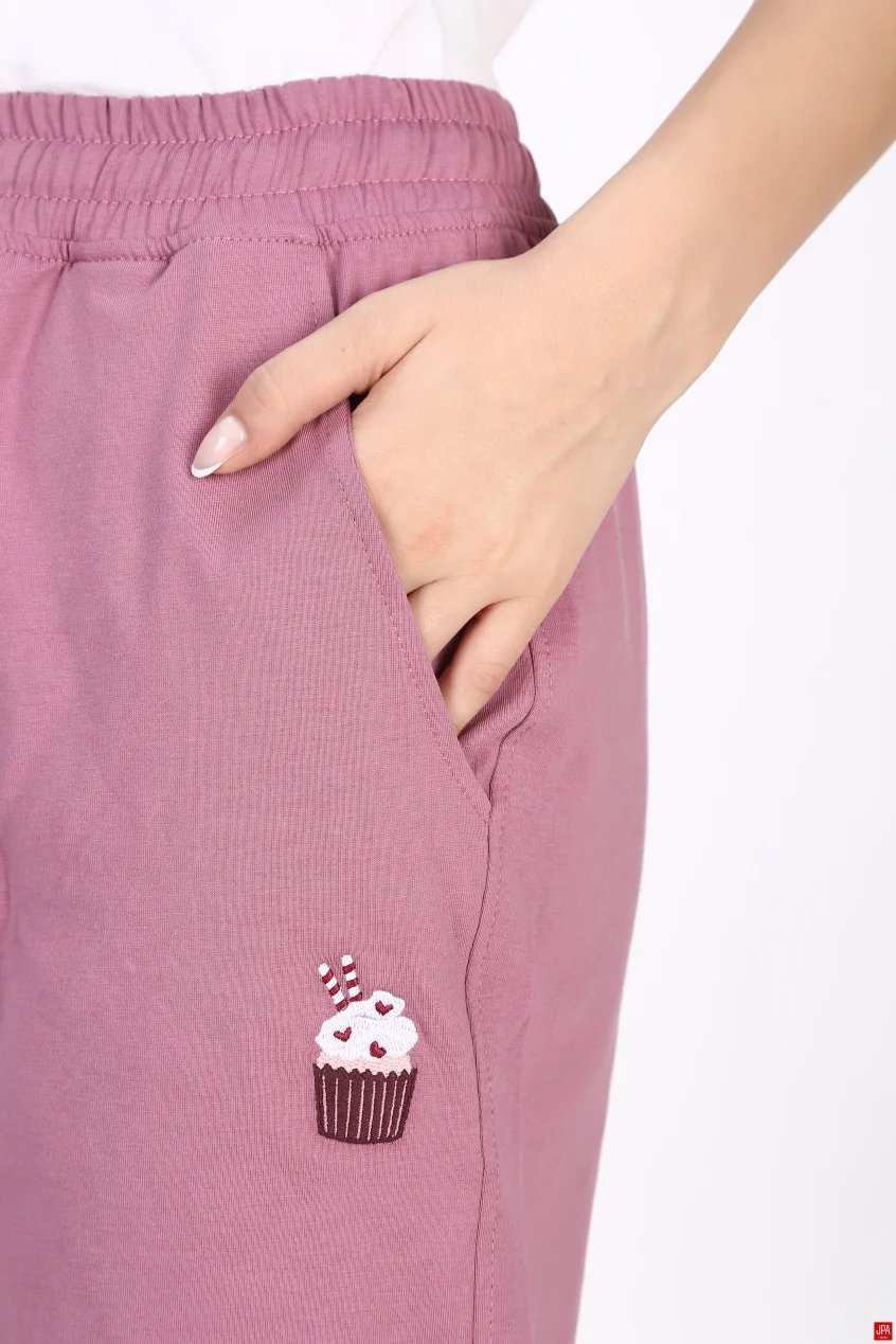 شلوارک زنانه راحتی گلدوزی رگولار جی پی ای JPA کد - 04265