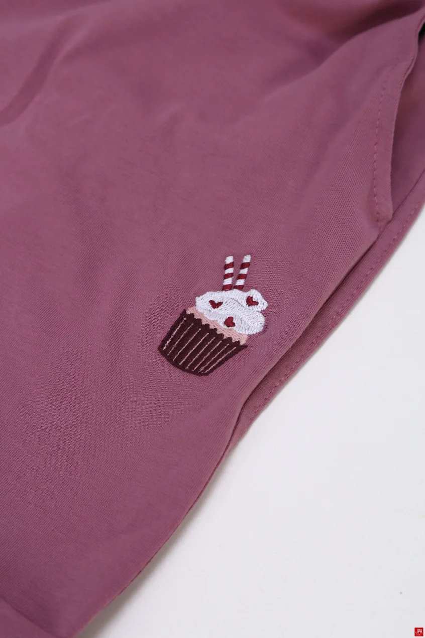 شلوارک زنانه راحتی گلدوزی رگولار جی پی ای JPA کد - 04265