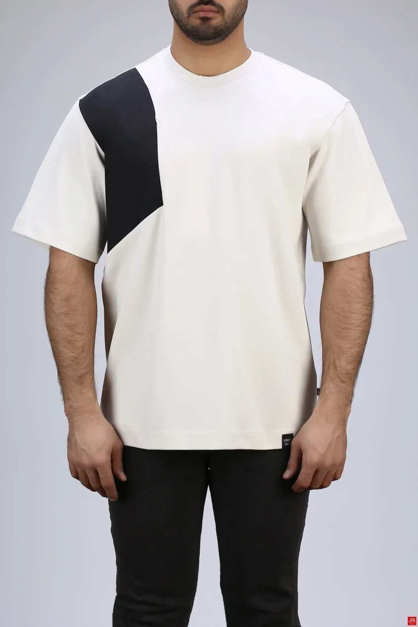 تیشرت مردانه یقه گرد ساده رگولار جی پی ای JPA کد - 04275