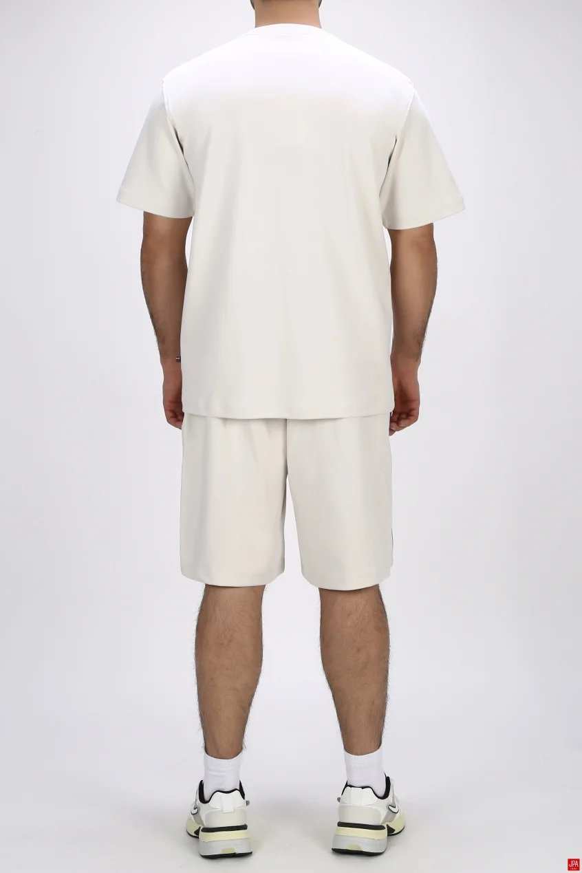 تیشرت شلوارک مردانه راحتی چاپی رگولار جی پی ای JPA کد - 04299