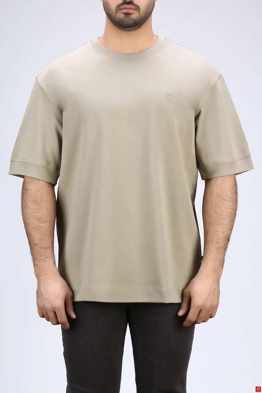 تیشرت مردانه یقه گرد بیسیک جی پی ای JPA کد - 04301