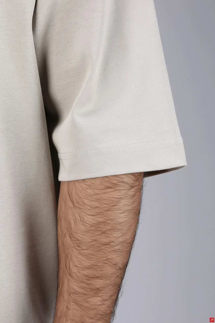 تیشرت مردانه یقه گرد چاپی - گلدوزی جی پی ای JPA کد - 04356