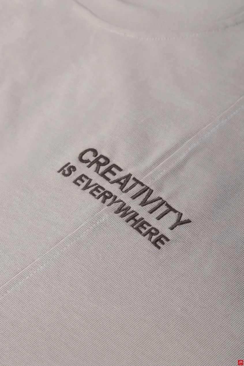 تیشرت مردانه یقه گرد چاپی - گلدوزی جی پی ای JPA کد - 04356