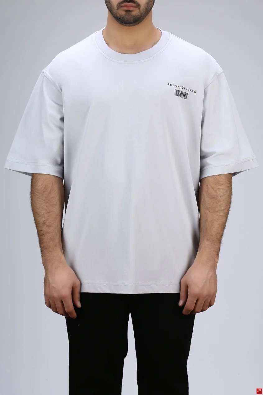 تیشرت مردانه یقه گرد چاپی جی پی ای JPA کد - 04326