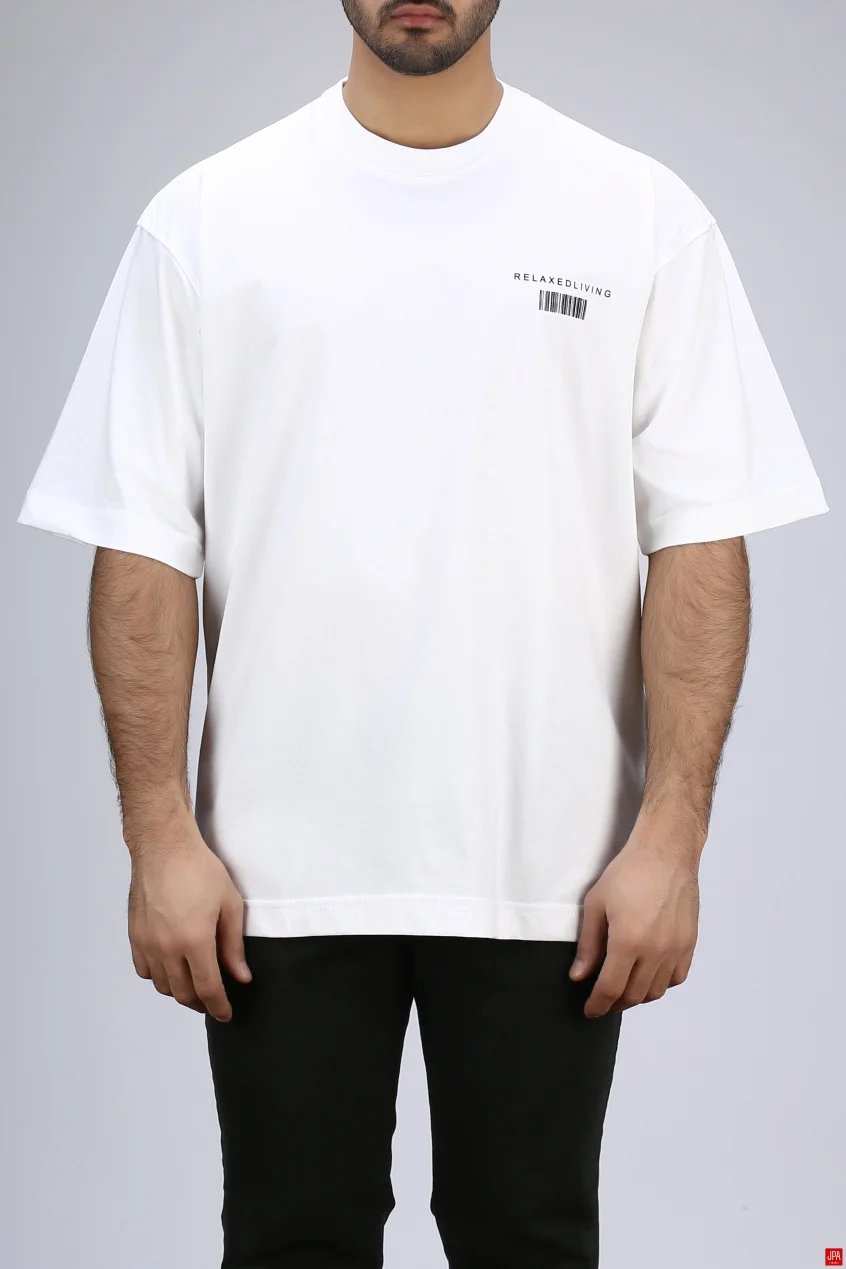 تیشرت مردانه یقه گرد چاپی جی پی ای JPA کد - 04326