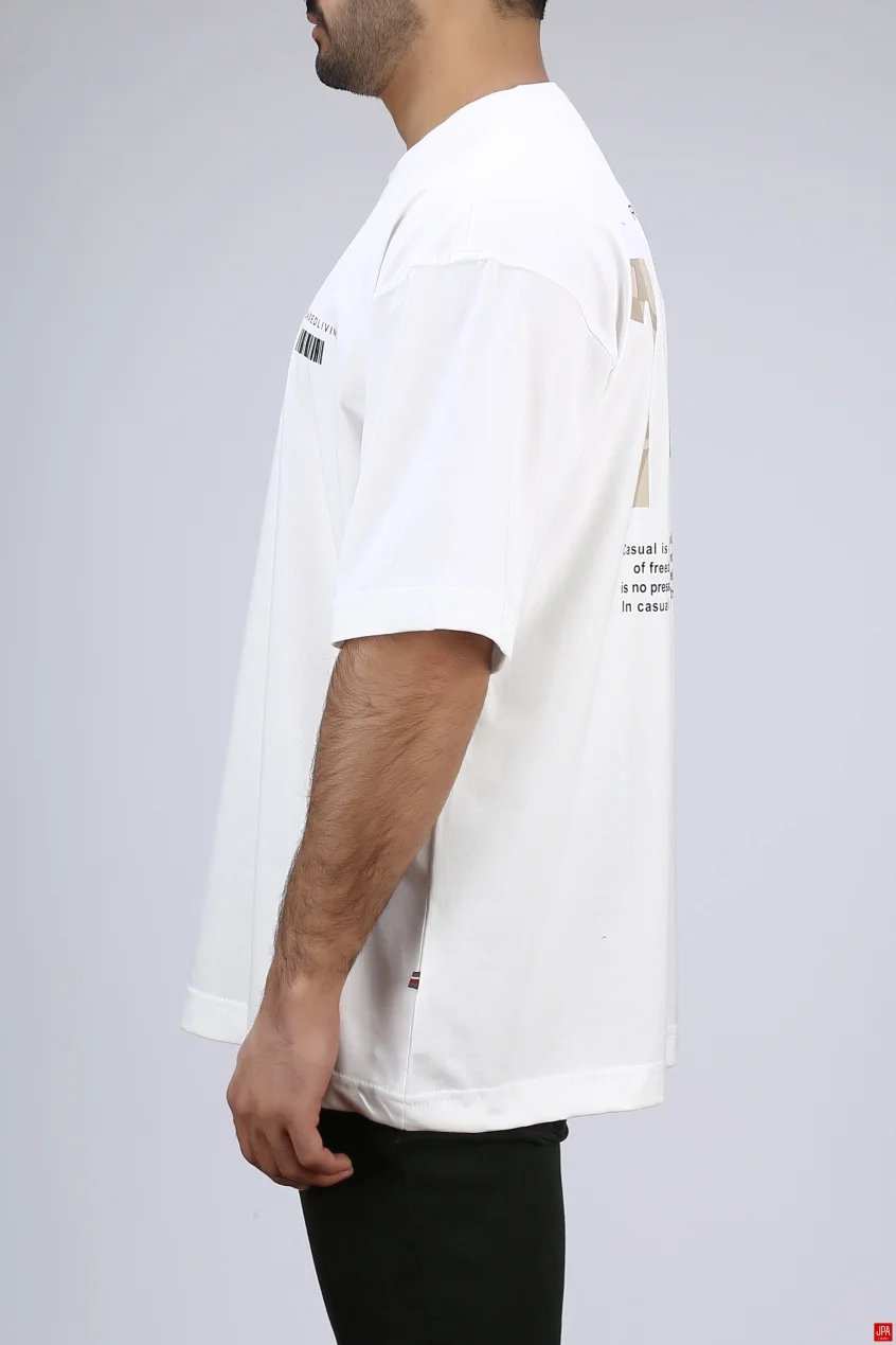 تیشرت مردانه یقه گرد چاپی جی پی ای JPA کد - 04326