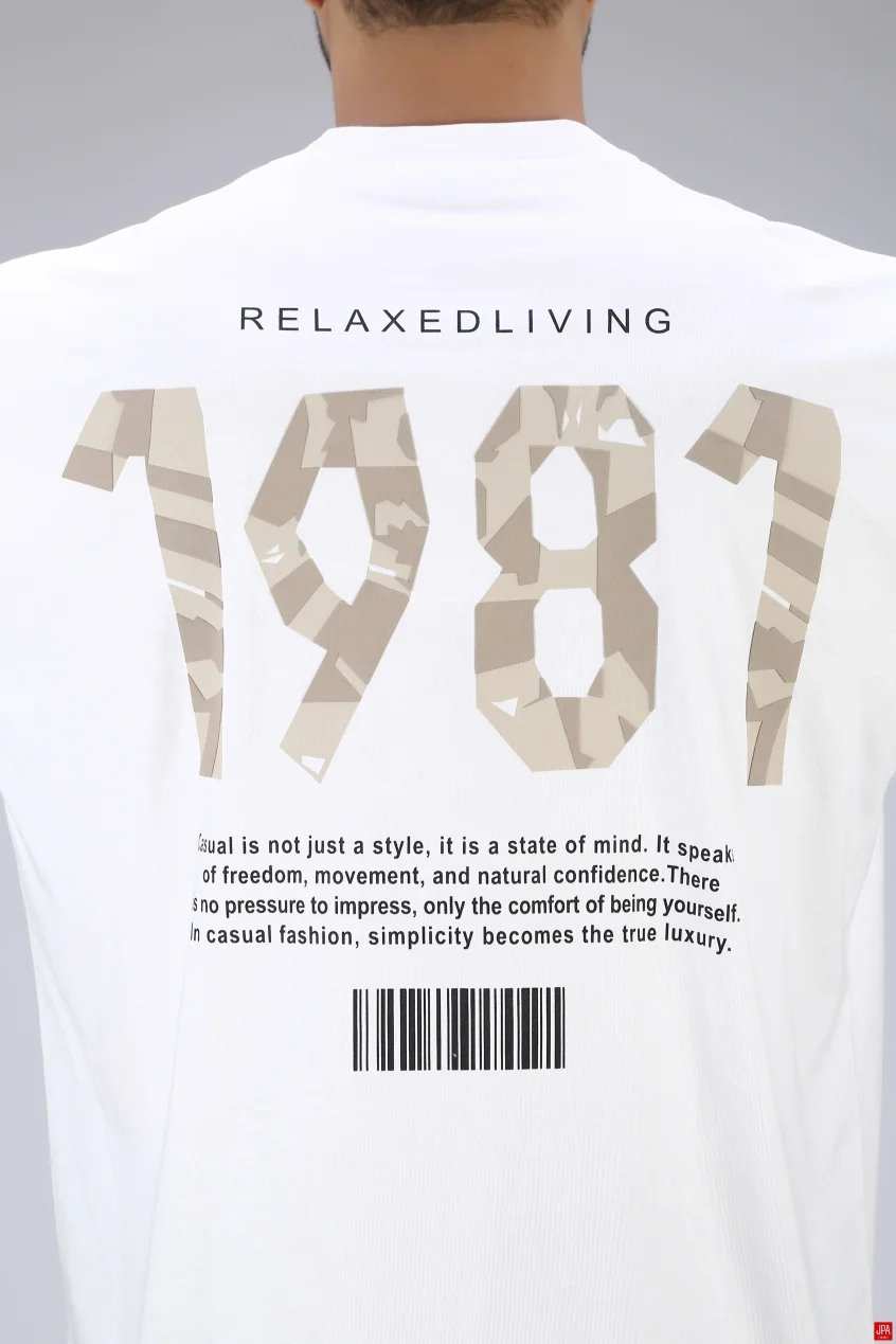 تیشرت مردانه یقه گرد چاپی جی پی ای JPA کد - 04326