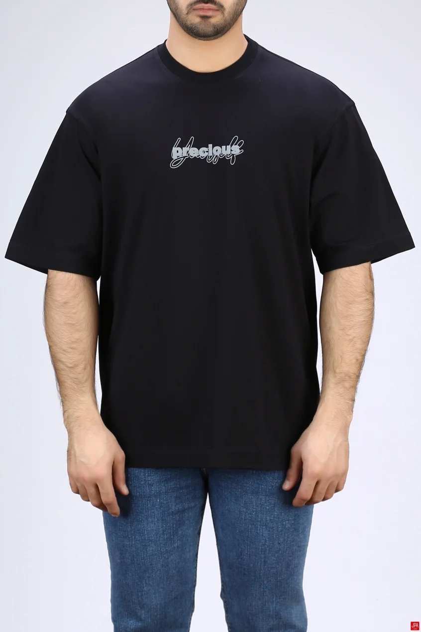 تیشرت مردانه یقه گرد چاپی جی پی ای JPA کد - 04327