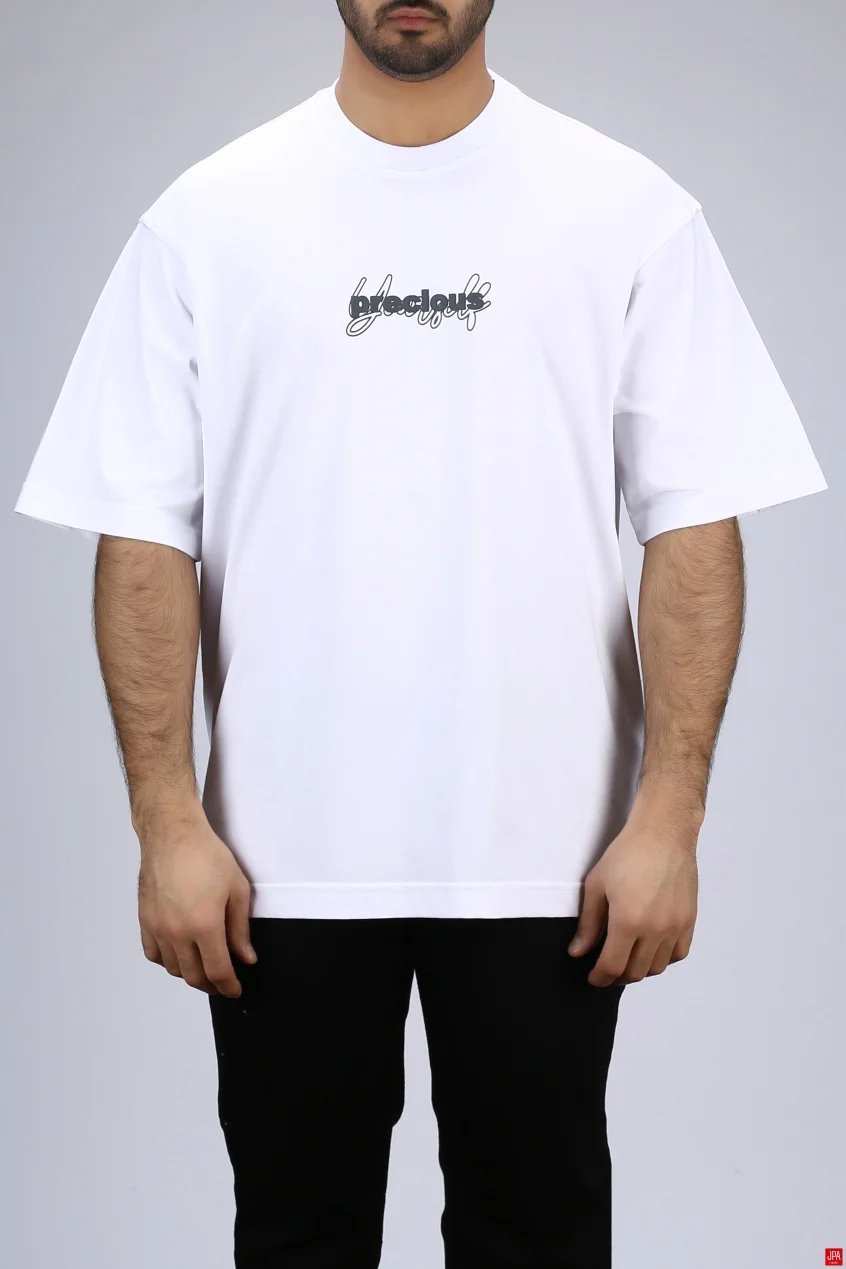 تیشرت مردانه یقه گرد چاپی جی پی ای JPA کد - 04327