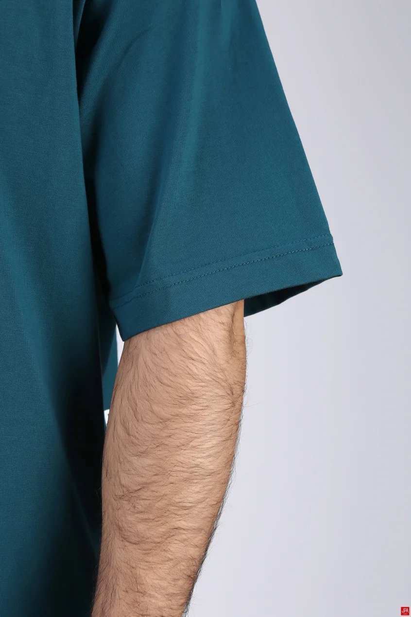 تیشرت مردانه یقه گرد چاپی جی پی ای JPA کد - 04327