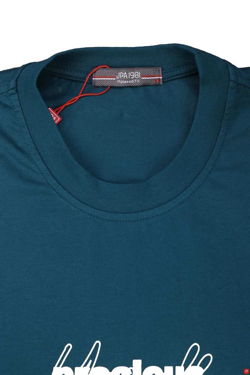 تیشرت مردانه یقه گرد چاپی جی پی ای JPA کد - 04327