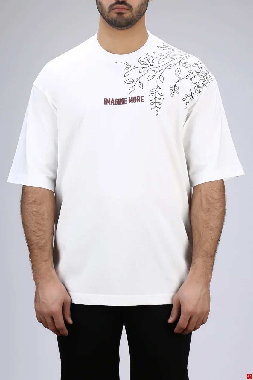 تیشرت مردانه یقه گرد چاپی جی پی ای JPA کد - 04329