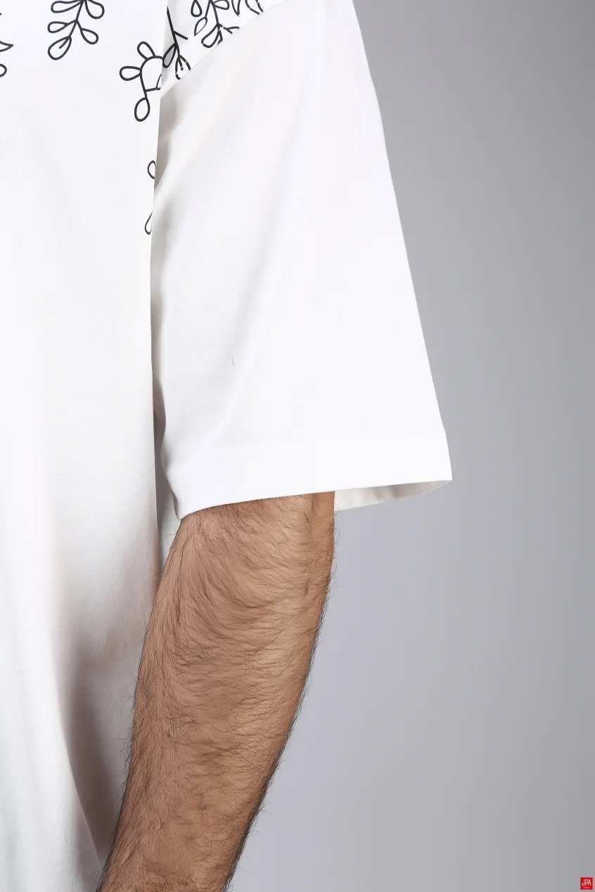 تیشرت مردانه یقه گرد چاپی جی پی ای JPA کد - 04329