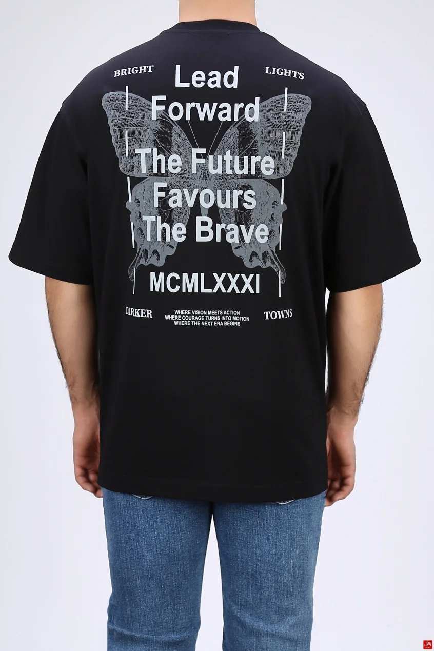 تیشرت مردانه یقه گرد چاپی جی پی ای JPA کد - 04332