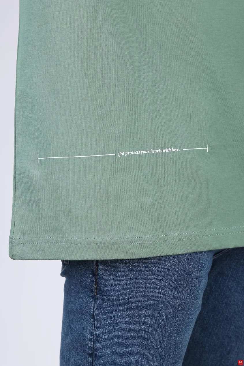 تیشرت مردانه یقه گرد چاپی جی پی ای JPA کد - 04333