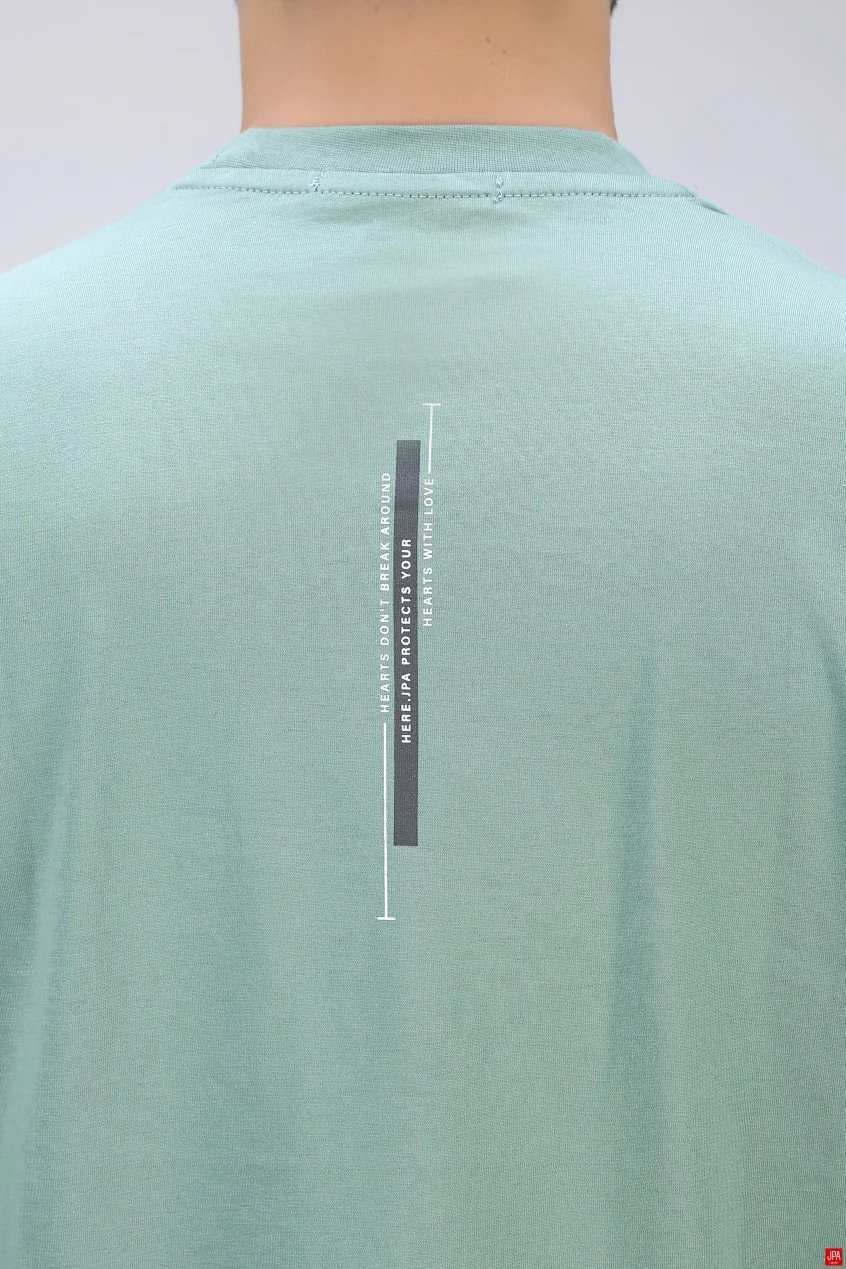 تیشرت مردانه یقه گرد چاپی جی پی ای JPA کد - 04333