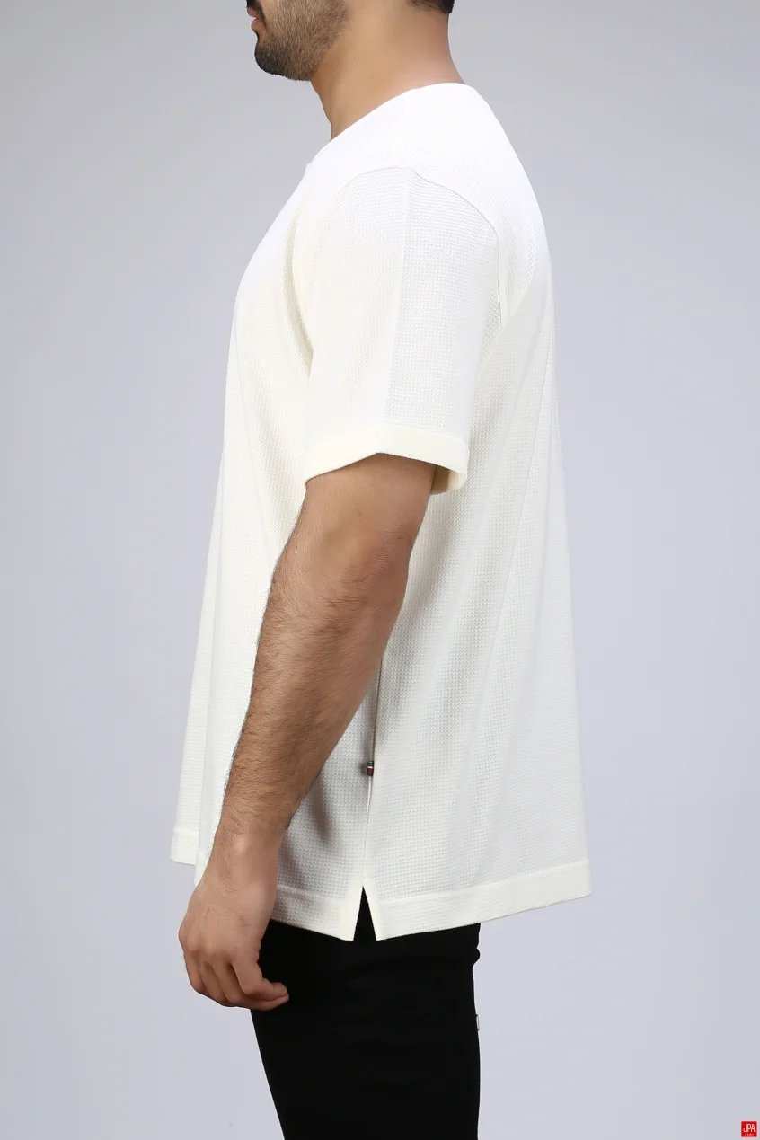 تیشرت مردانه یقه گرد طرحدار رگولار جی پی ای JPA کد - 04027