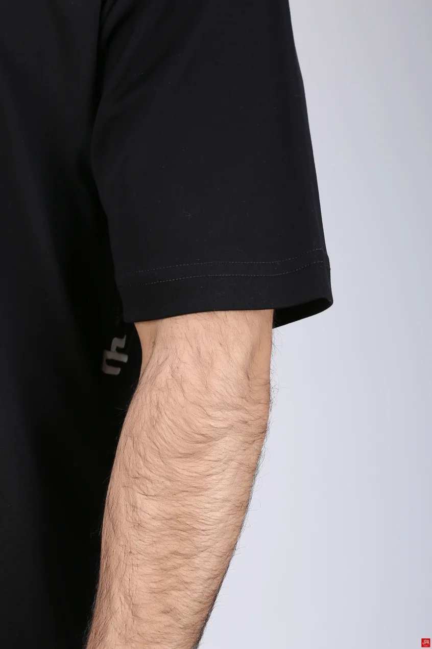 تیشرت مردانه یقه گرد چاپی - گلدوزی رگولار جی پی ای JPA کد - 04045