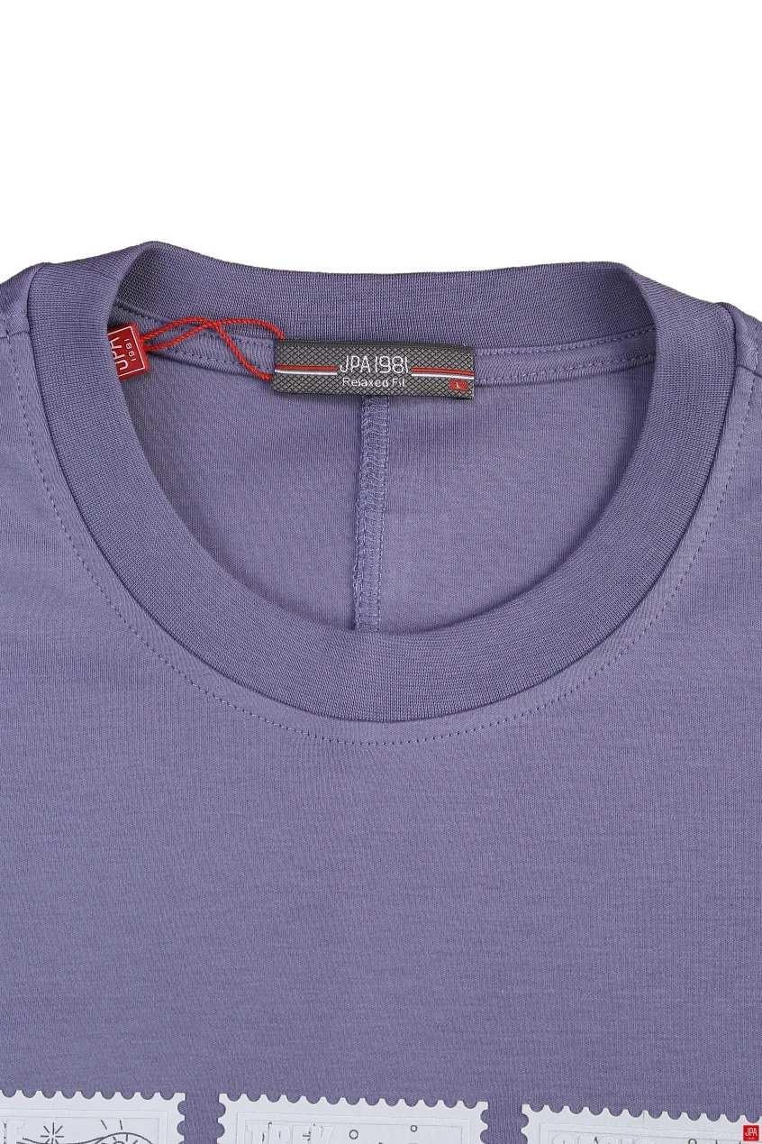 تیشرت مردانه یقه گرد چاپی جی پی ای JPA کد - 04281