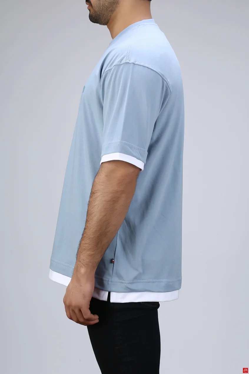 تیشرت مردانه یقه گرد چاپی رگولار جی پی ای JPA کد - 04335