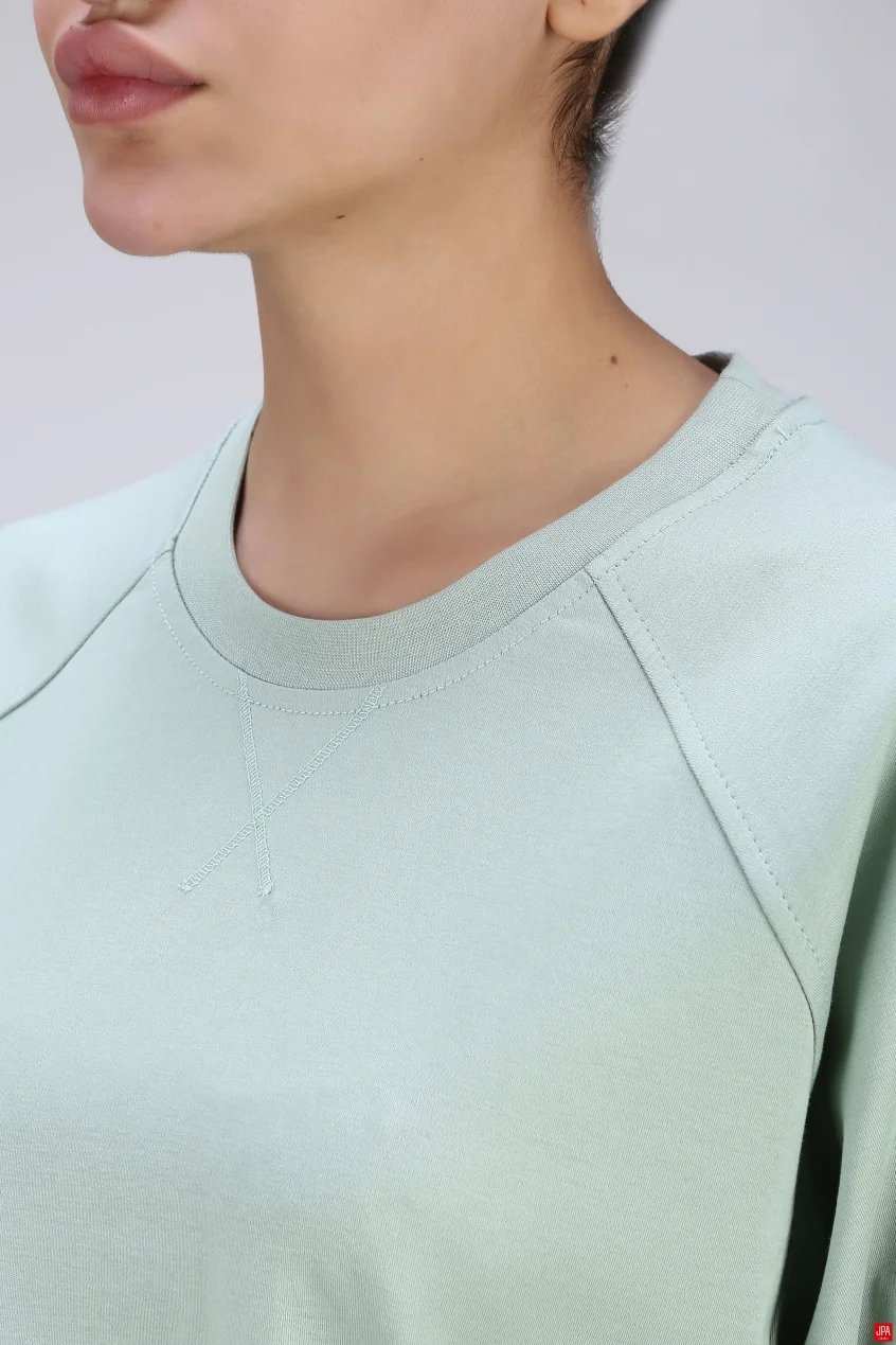 تیشرت زنانه یقه گرد بیسیک جی پی ای JPA کد - 04362