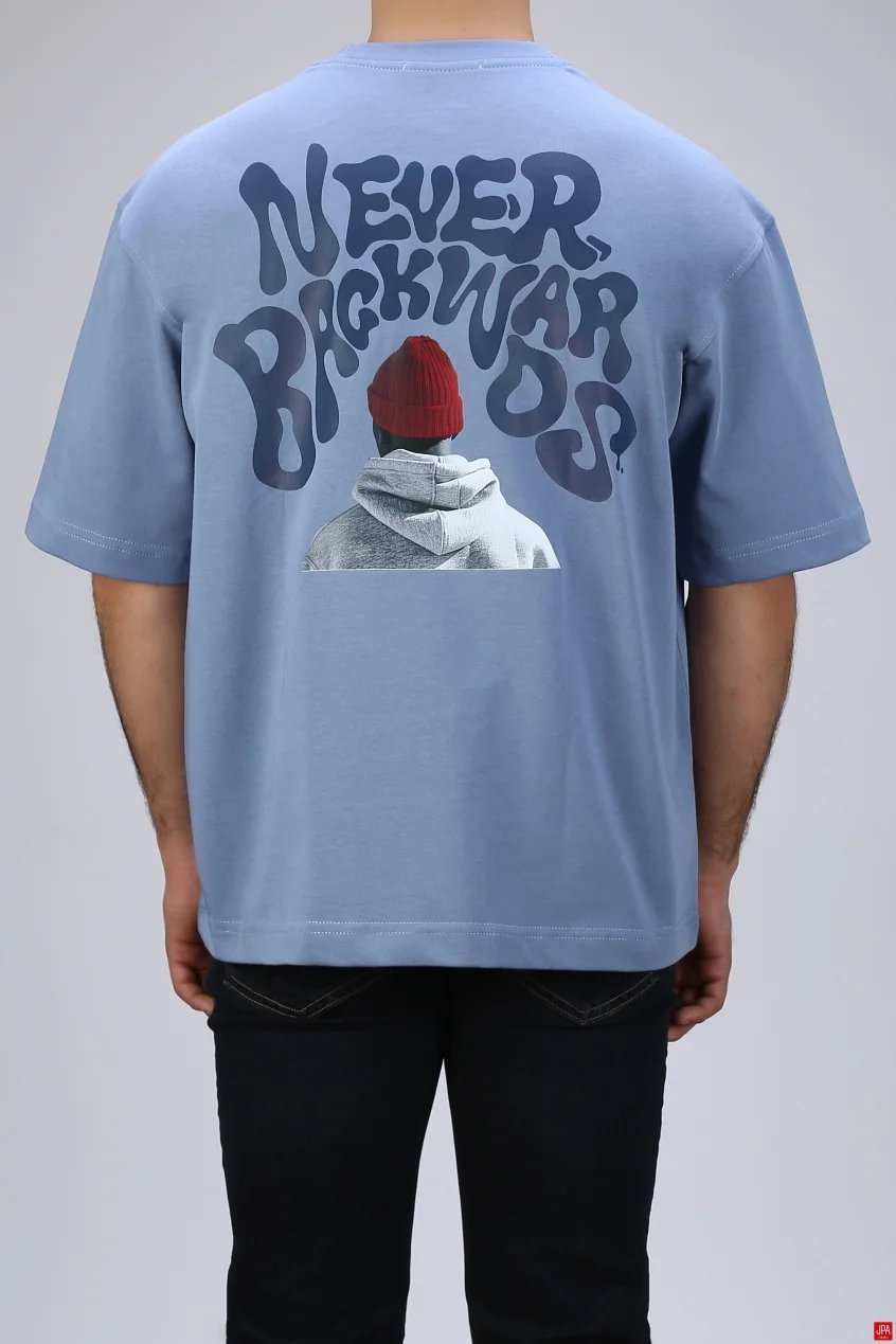 تیشرت مردانه یقه گرد چاپی باکس ( کوتاه ) جی پی ای JPA کد - 04339