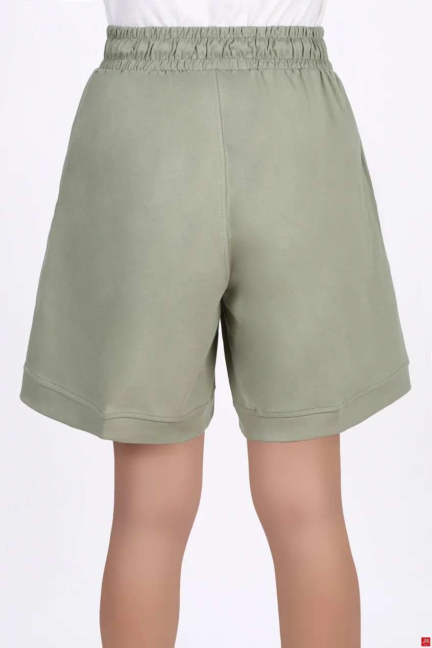 شلوارک زنانه راحتی چاپی رگولار جی پی ای JPA کد - 04393