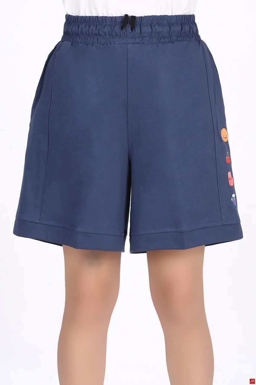 شلوارک زنانه راحتی چاپی رگولار جی پی ای JPA کد - 04393