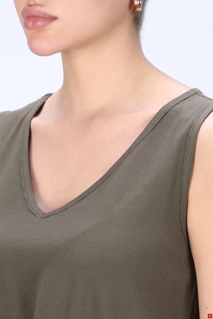 سارافون زنانه یقه هفت طرحدار رگولار – کد 04396 | JPA جی پی ای