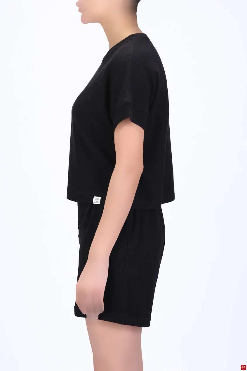 تیشرت شلوارک زنانه راحتی طرحدار رگولار جی پی ای JPA – کد 04509
