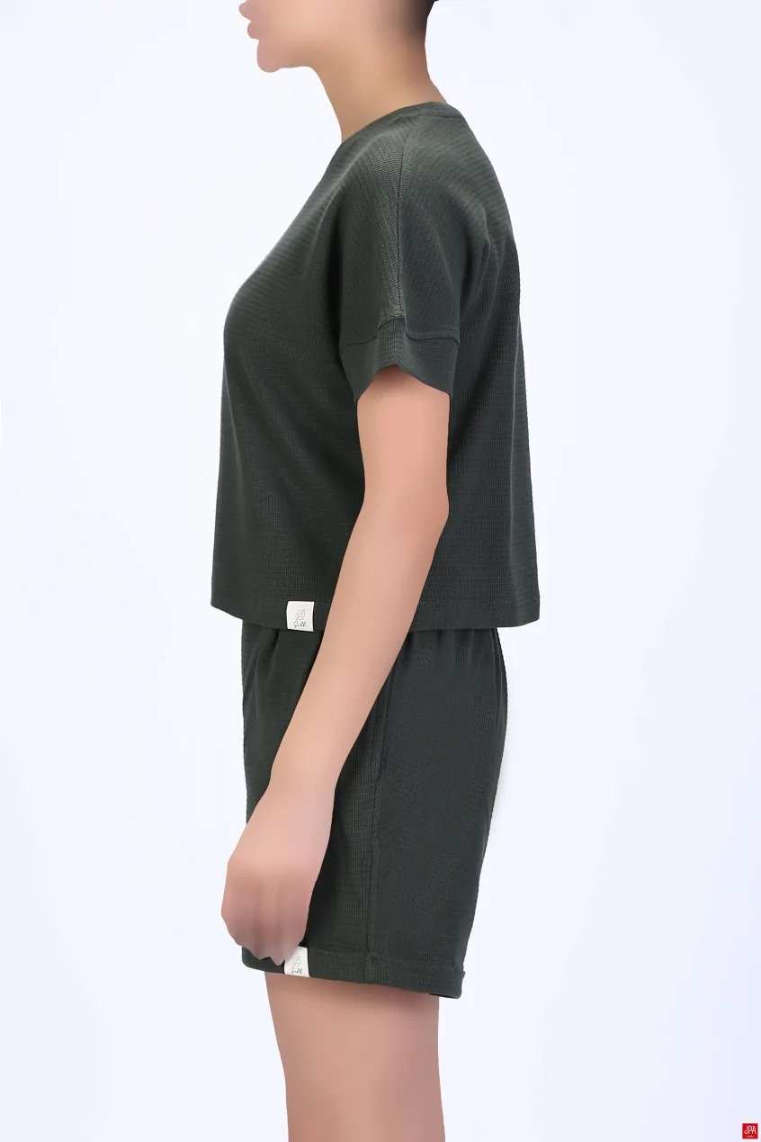 تیشرت شلوارک زنانه راحتی طرحدار رگولار جی پی ای JPA – کد 04509