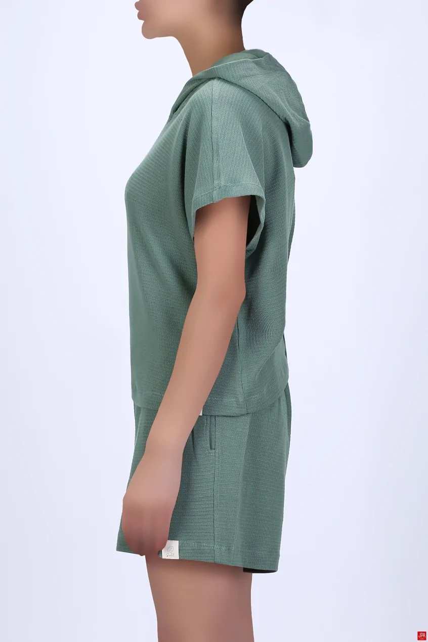 تاپ شلوارک زنانه راحتی طرحدار رگولار جی پی ای JPA – کد 05031