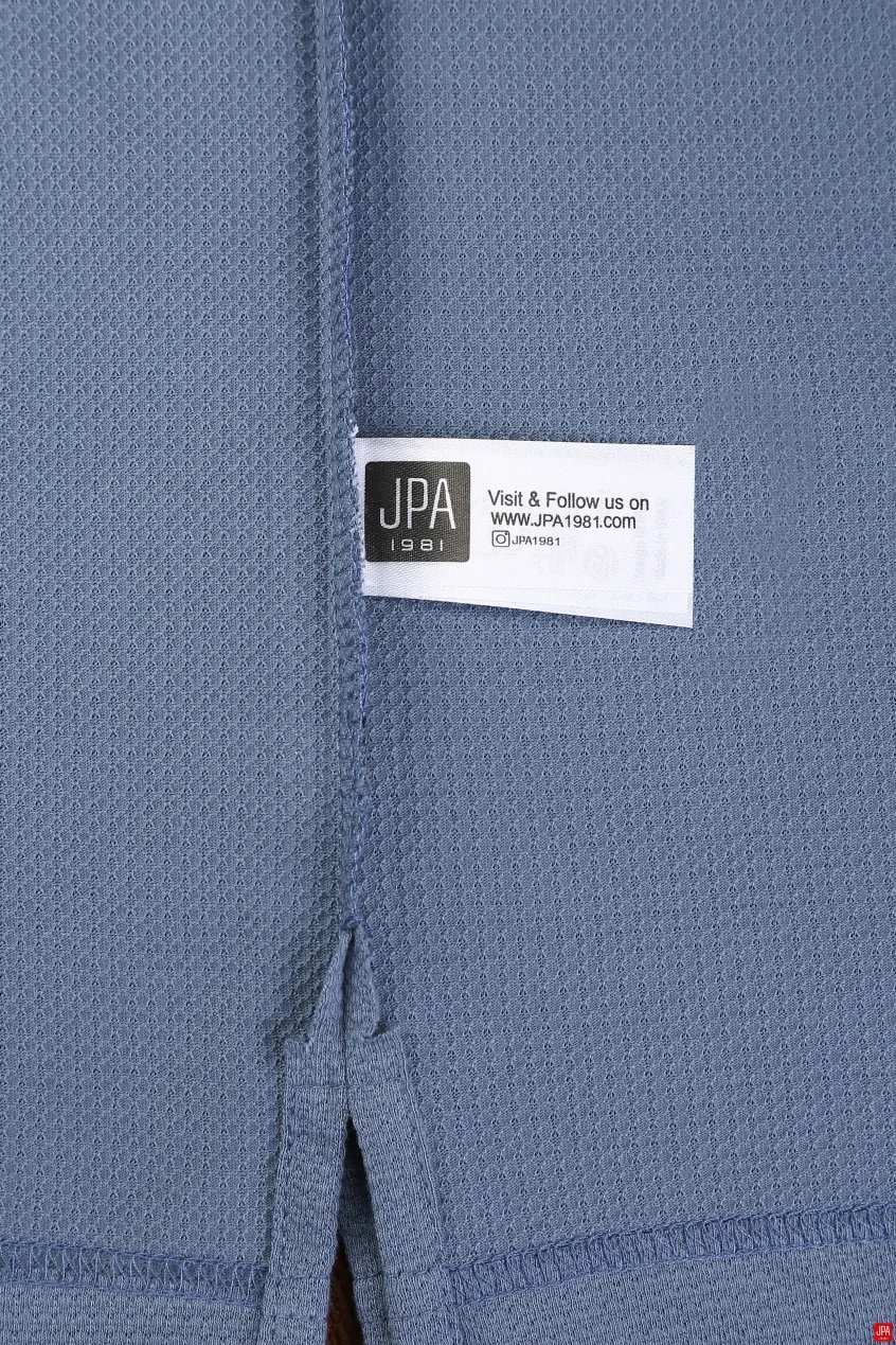 تیشرت مردانه نیم زیپ طرحدار رگولار جی پی ای JPA – کد 05051