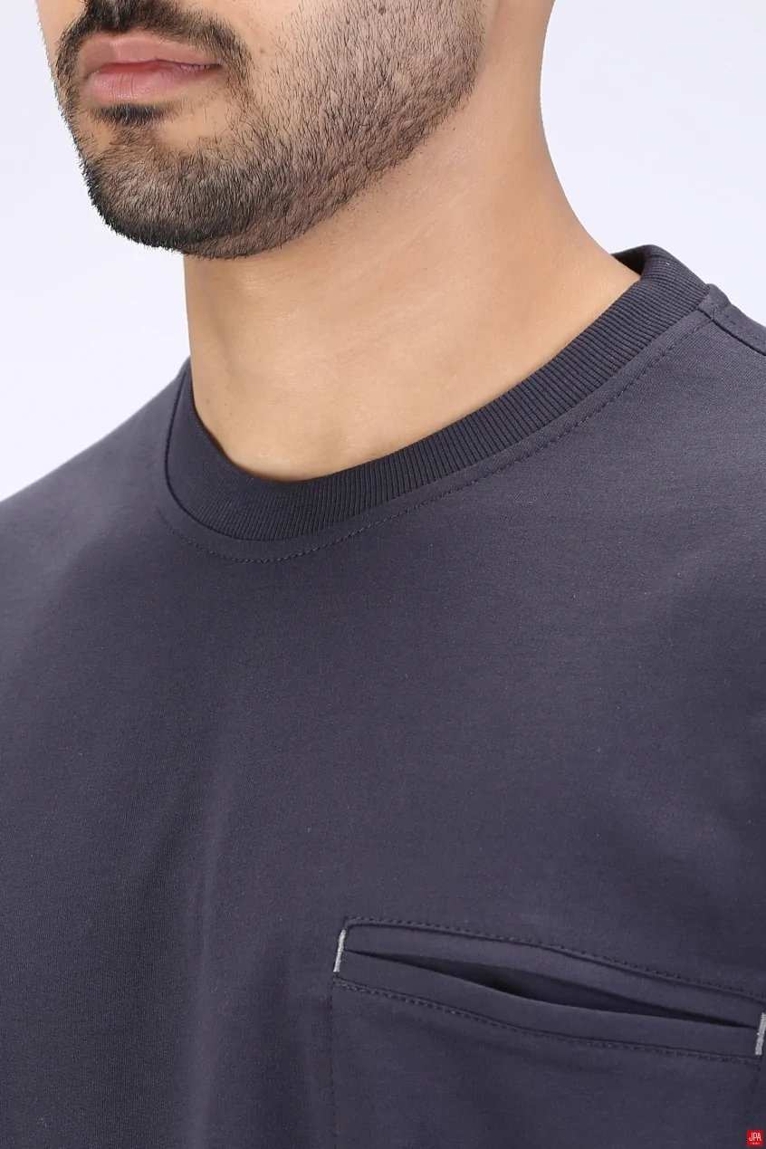 تیشرت مردانه ساده باکسی ( کوتاه ) جی پی ای JPA – کد 05092