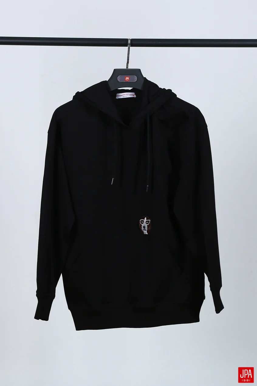 هودی زنانه مشکی جی پی ای JPA کد 01176