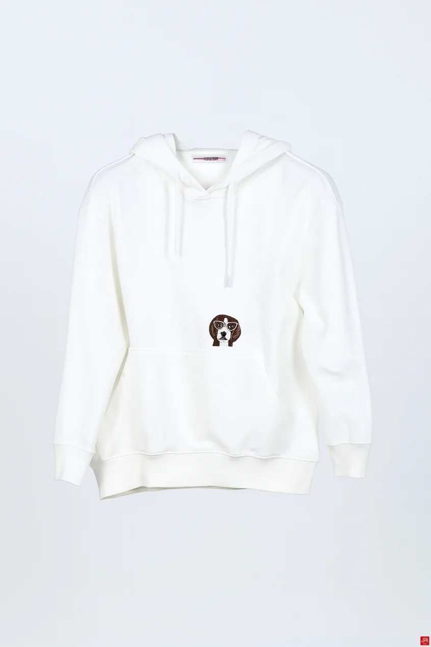 هودی زنانه مشکی جی پی ای JPA کد 01176