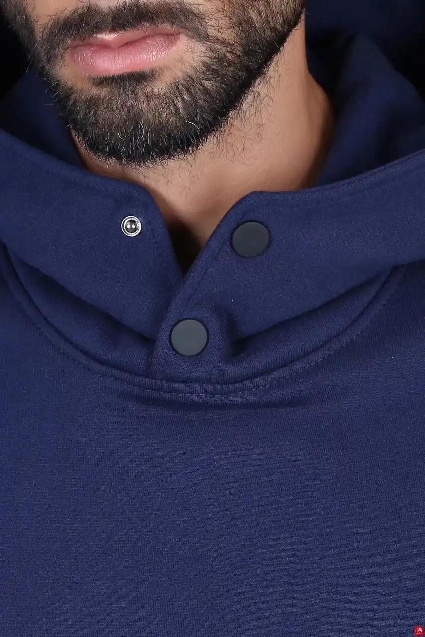 ست هودی و شلوار مردانه مشکی جی پی ای JPA کد 02042