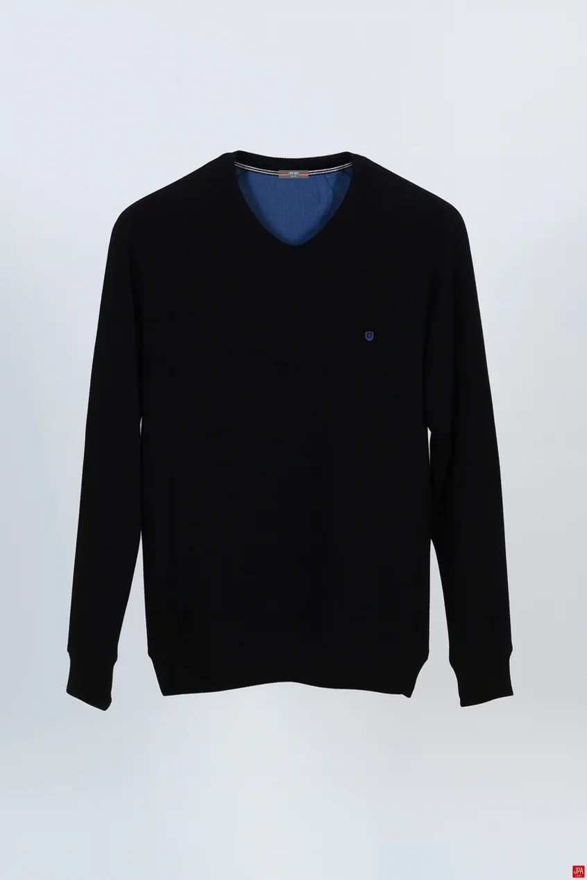 بلوز مردانه مشکی جی پی ای JPA کد 02056